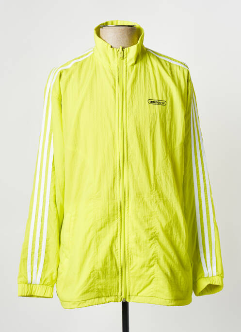 Coupe-vent jaune ADIDAS pour homme