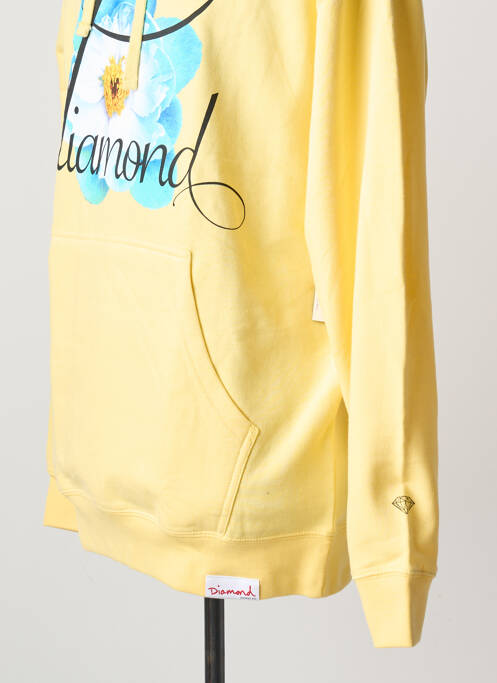 Sweat-shirt jaune DIAMOND SUPPLY CO pour homme