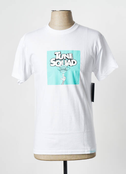 T-shirt blanc DIAMOND SUPPLY CO pour homme