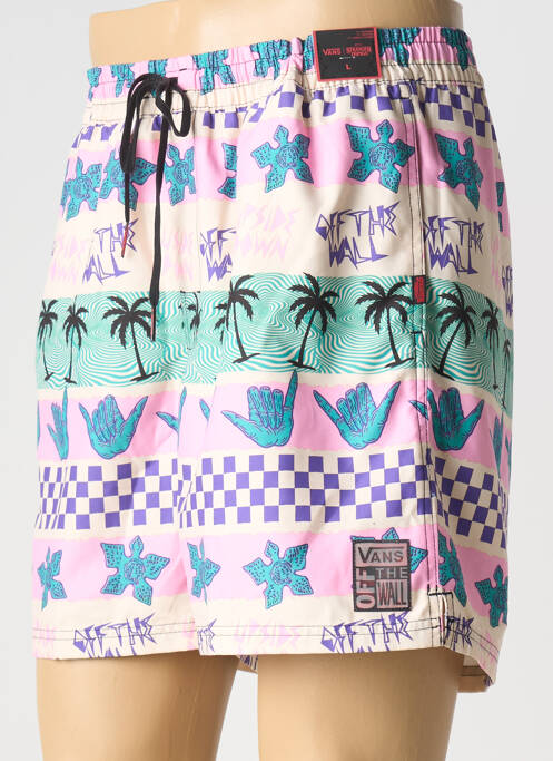 Short rose VANS pour homme