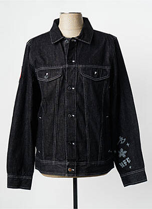 Veste en jean noir VANS homme