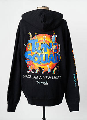 Sweat-shirt noir DIAMOND SUPPLY CO homme