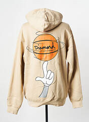 Sweat-shirt marron DIAMOND SUPPLY CO pour homme seconde vue