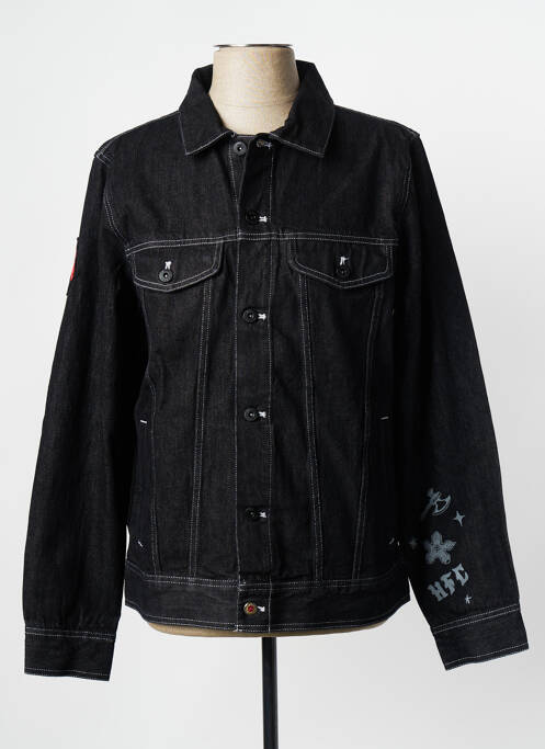 Veste en jean noir VANS pour homme