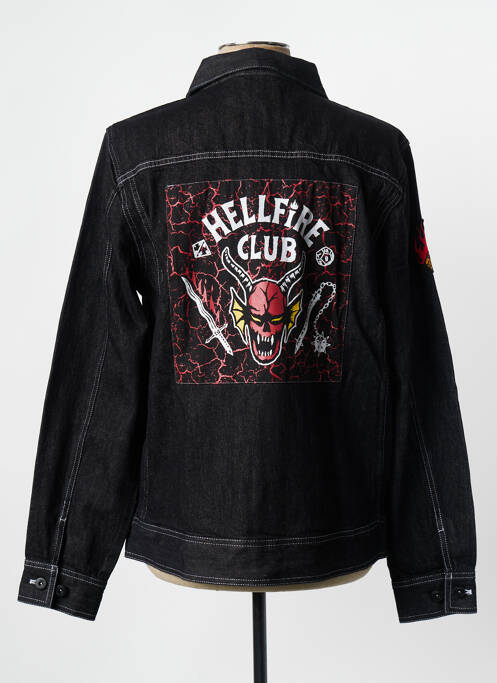 Veste en jean noir VANS pour homme