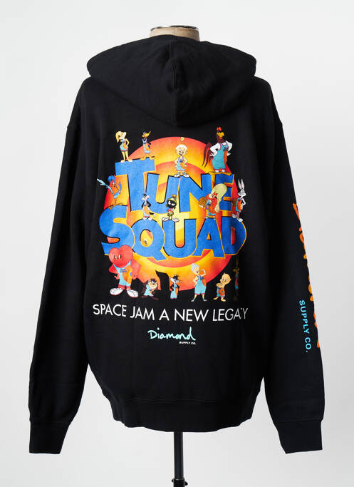 Sweat-shirt noir DIAMOND SUPPLY CO pour homme