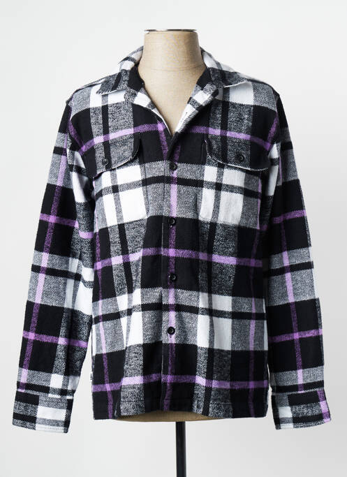 Chemise manches longues noir OBEY pour homme