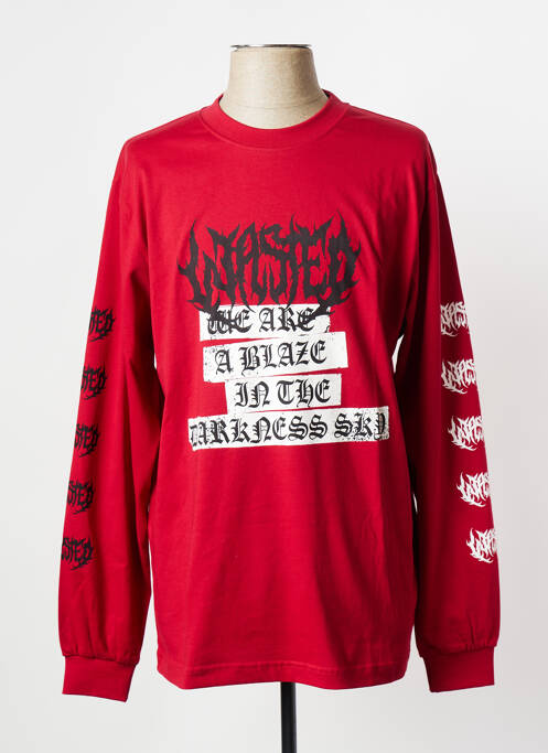 T-shirt noir WASTED PARIS pour homme