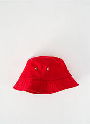 Chapeau rouge WALK IN PARIS pour homme seconde vue