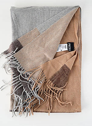 Foulard beige PIECES femme