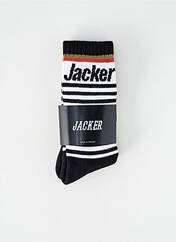 Chaussettes noir JACKER pour homme seconde vue