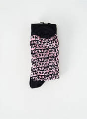 Chaussettes rose WASTED PARIS pour homme seconde vue