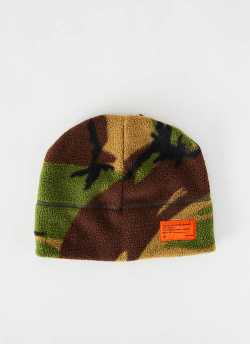 Bonnet kaki VANS pour homme
