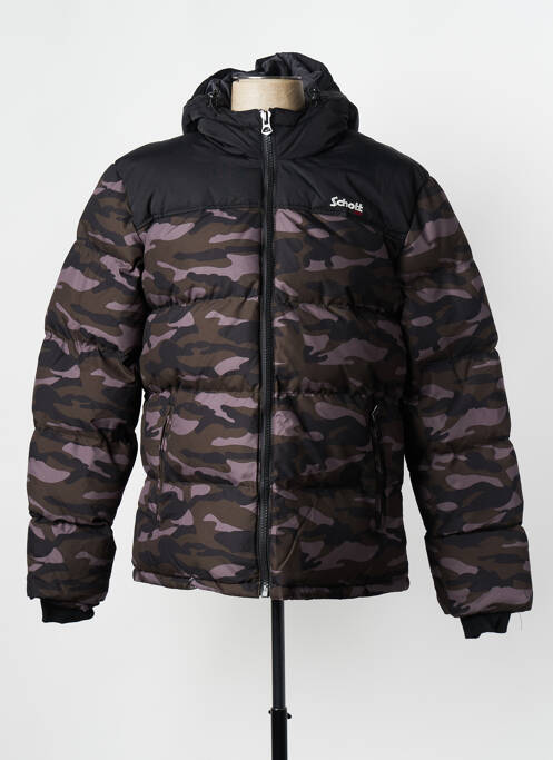 Doudoune multicolore SCHOTT pour homme