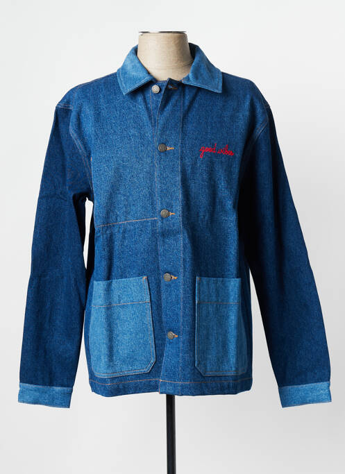 Blouson bleu MAISON LABICHE pour homme