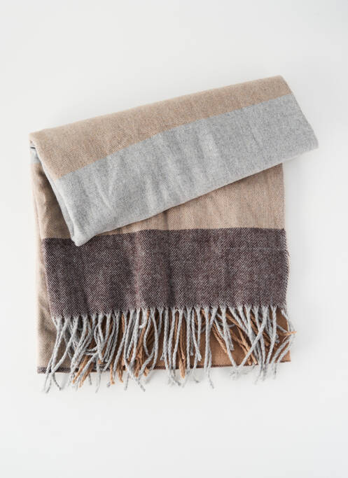 Foulard beige PIECES pour femme