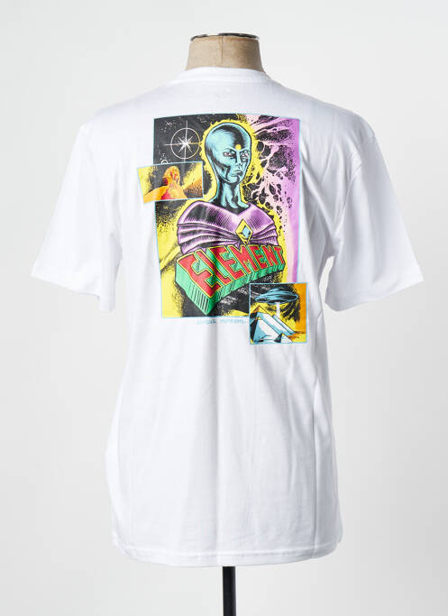 T-shirt blanc ELEMENT pour homme