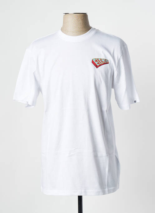 T-shirt blanc ELEMENT pour homme