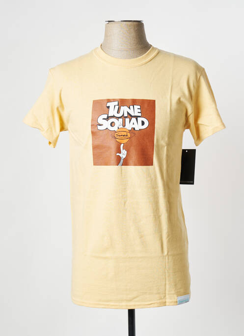 T-shirt marron DIAMOND SUPPLY CO pour homme