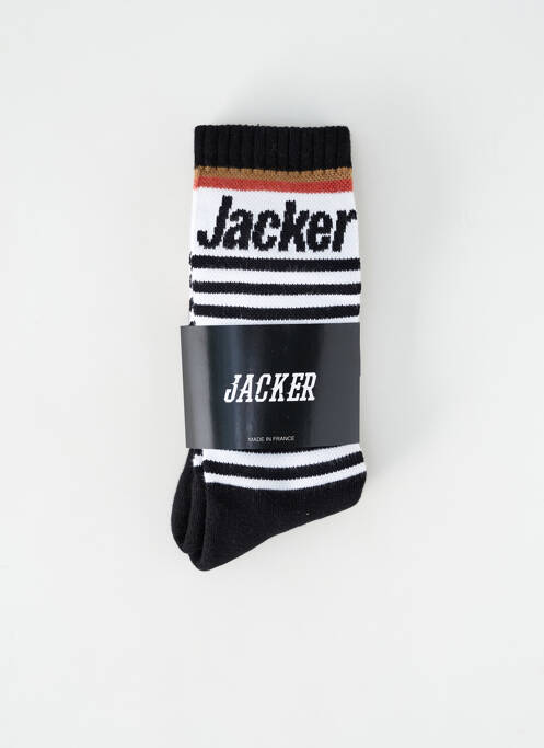 Chaussettes noir JACKER pour homme