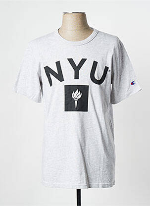 T-shirt gris CHAMPION homme