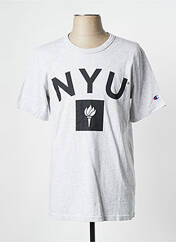 T-shirt gris CHAMPION pour homme seconde vue