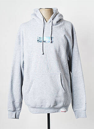 Sweat-shirt gris DIAMOND SUPPLY CO pour homme