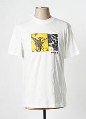 T-shirt blanc ELEMENT pour homme seconde vue