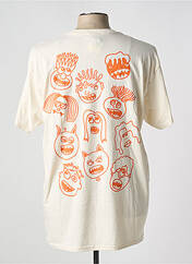 T-shirt beige UNIVERSAL MUSIC pour homme seconde vue