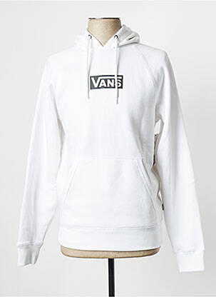 Sweat-shirt blanc VANS homme
