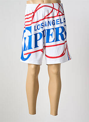 Short blanc MITCHELL & NESS homme