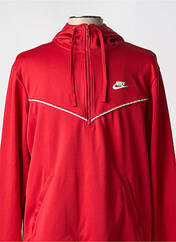 Sweat-shirt rouge NIKE pour homme seconde vue