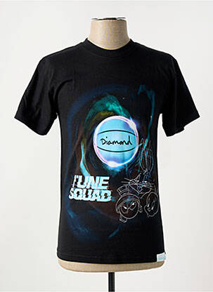 T-shirt noir DIAMOND SUPPLY CO homme