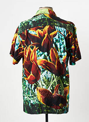 Chemise manches courtes orange OBEY homme