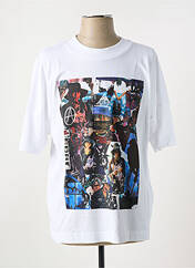 T-shirt blanc UNIVERSAL MUSIC pour homme seconde vue