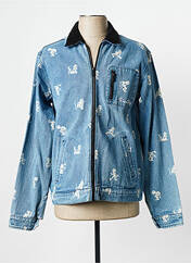 Veste en jean bleu RIPNDIP pour homme seconde vue