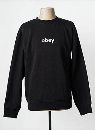 Sweat-shirt noir OBEY homme