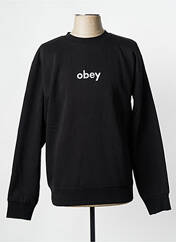 Sweat-shirt noir OBEY pour homme seconde vue
