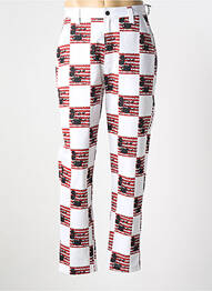 Pantalon droit multicolore DIAMOND SUPPLY CO homme