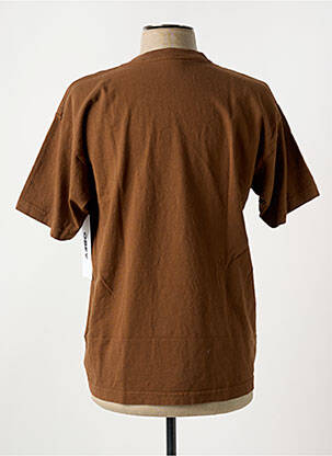 T-shirt marron OBEY homme