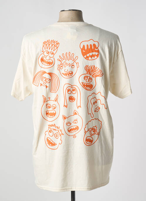 T-shirt beige UNIVERSAL MUSIC pour homme