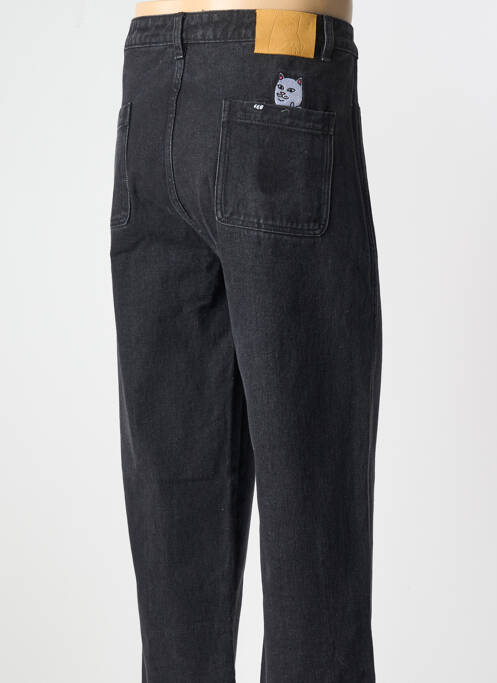 Jeans coupe droite noir RIPNDIP homme