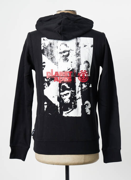 Sweat-shirt noir ELEMENT pour homme