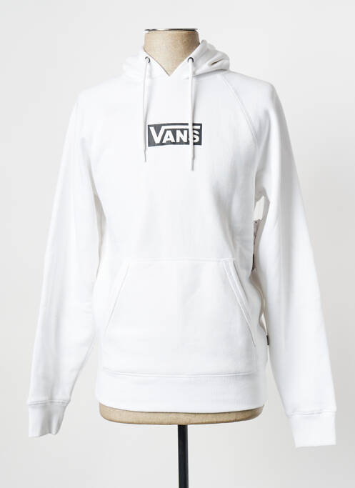 Sweat-shirt blanc VANS pour homme