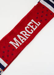 Echarpe rouge LE FABULEUX MARCEL DE BRUXELLES pour femme seconde vue