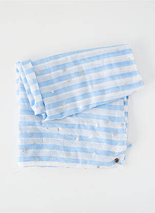 Foulard bleu EDC femme