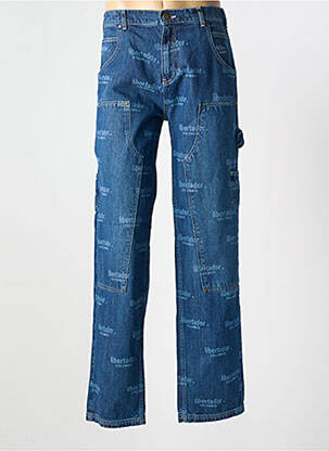 Jeans coupe droite bleu LIBERTADOR pour homme