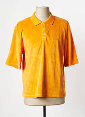 Polo orange WALK IN PARIS pour homme seconde vue