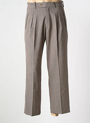 Pantalon droit beige WALK IN PARIS homme
