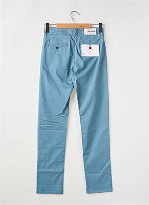 Pantalon chino bleu FARAH homme